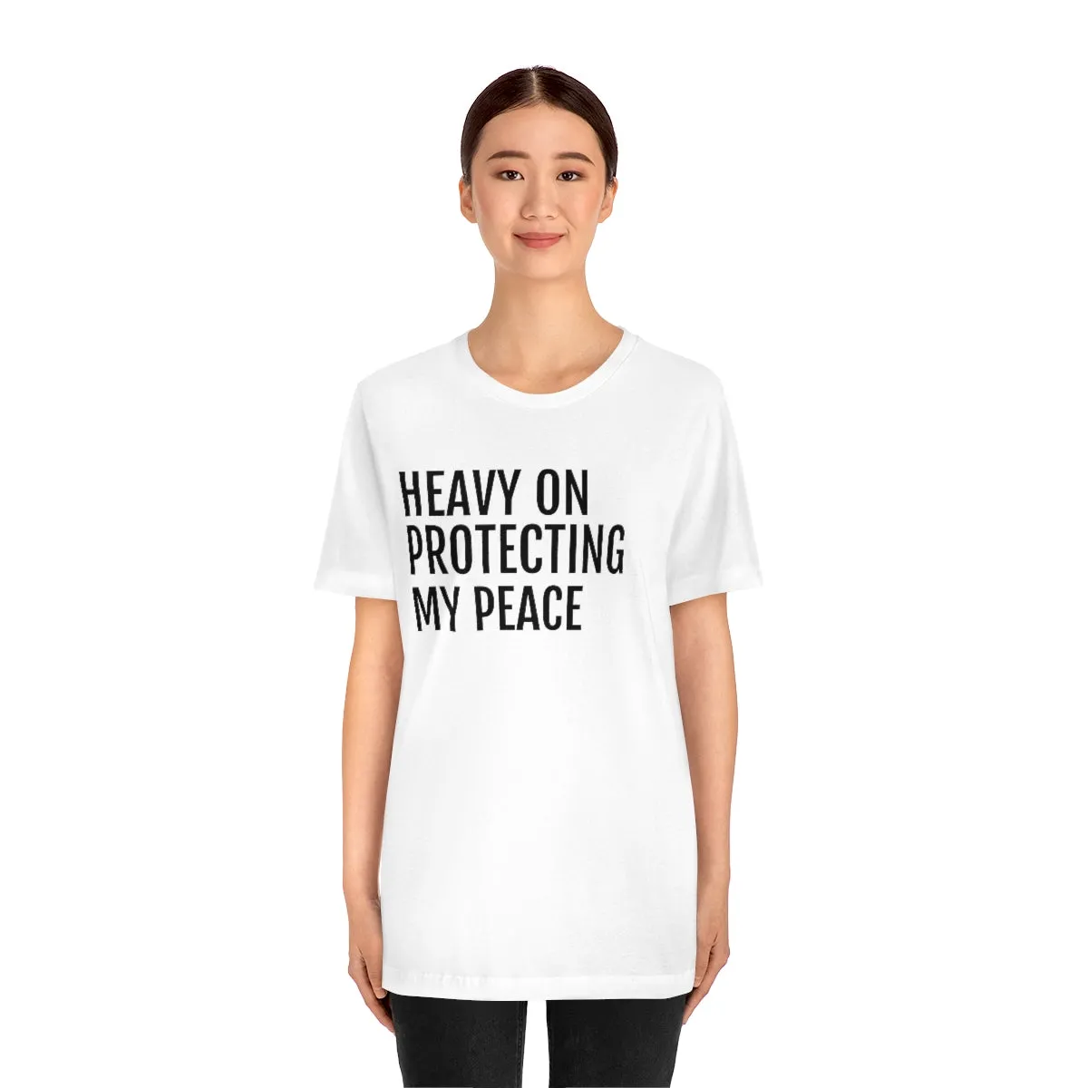 Protecting my Peace - Unisex Jersey Short Sleeve Tee