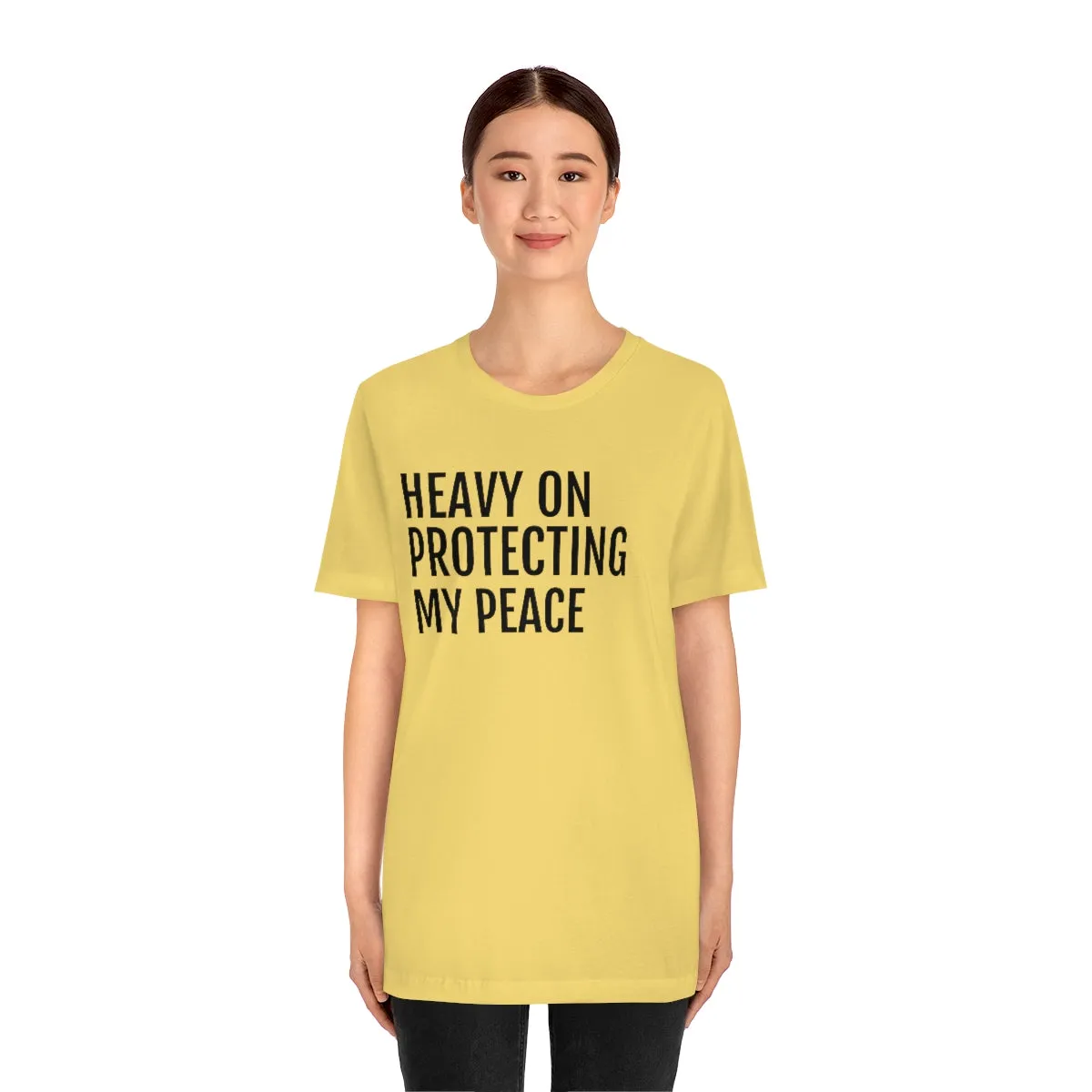 Protecting my Peace - Unisex Jersey Short Sleeve Tee
