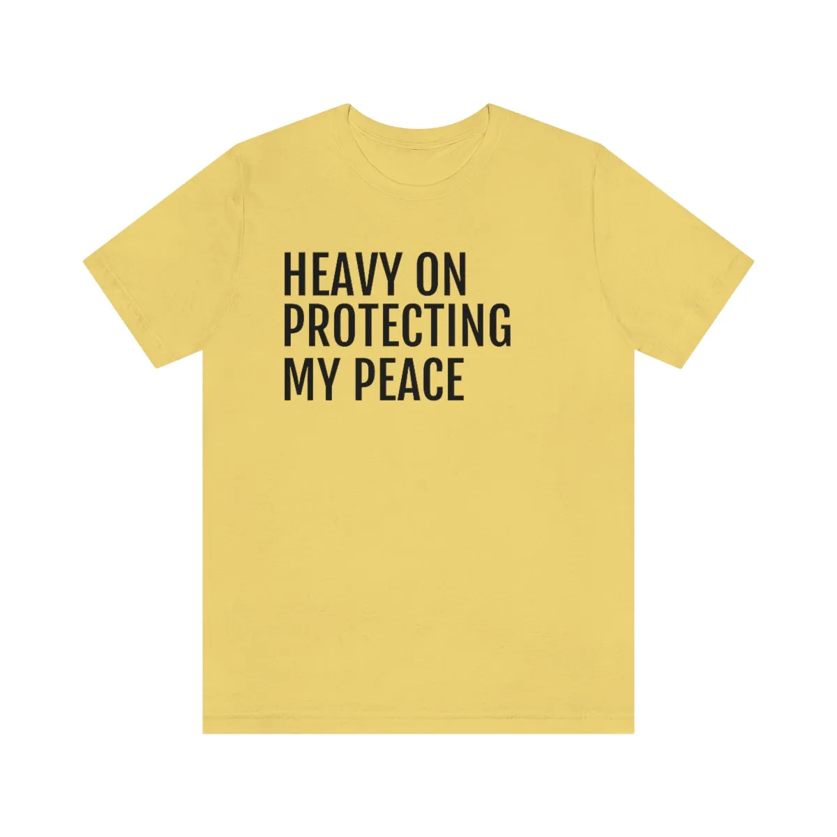 Protecting my Peace - Unisex Jersey Short Sleeve Tee