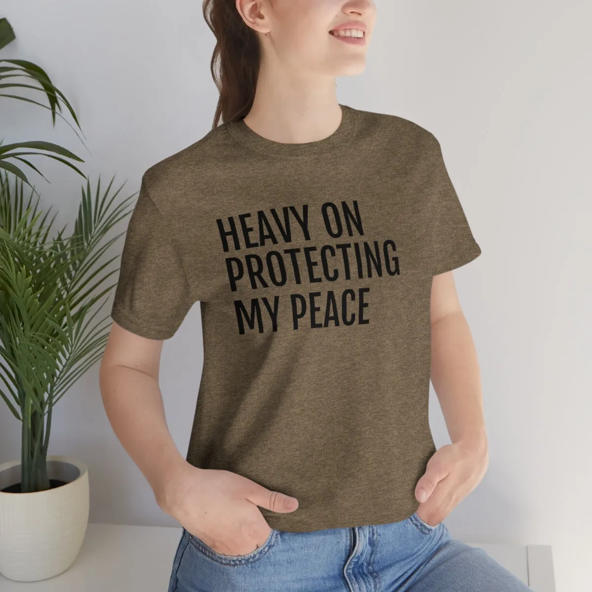 Protecting my Peace - Unisex Jersey Short Sleeve Tee
