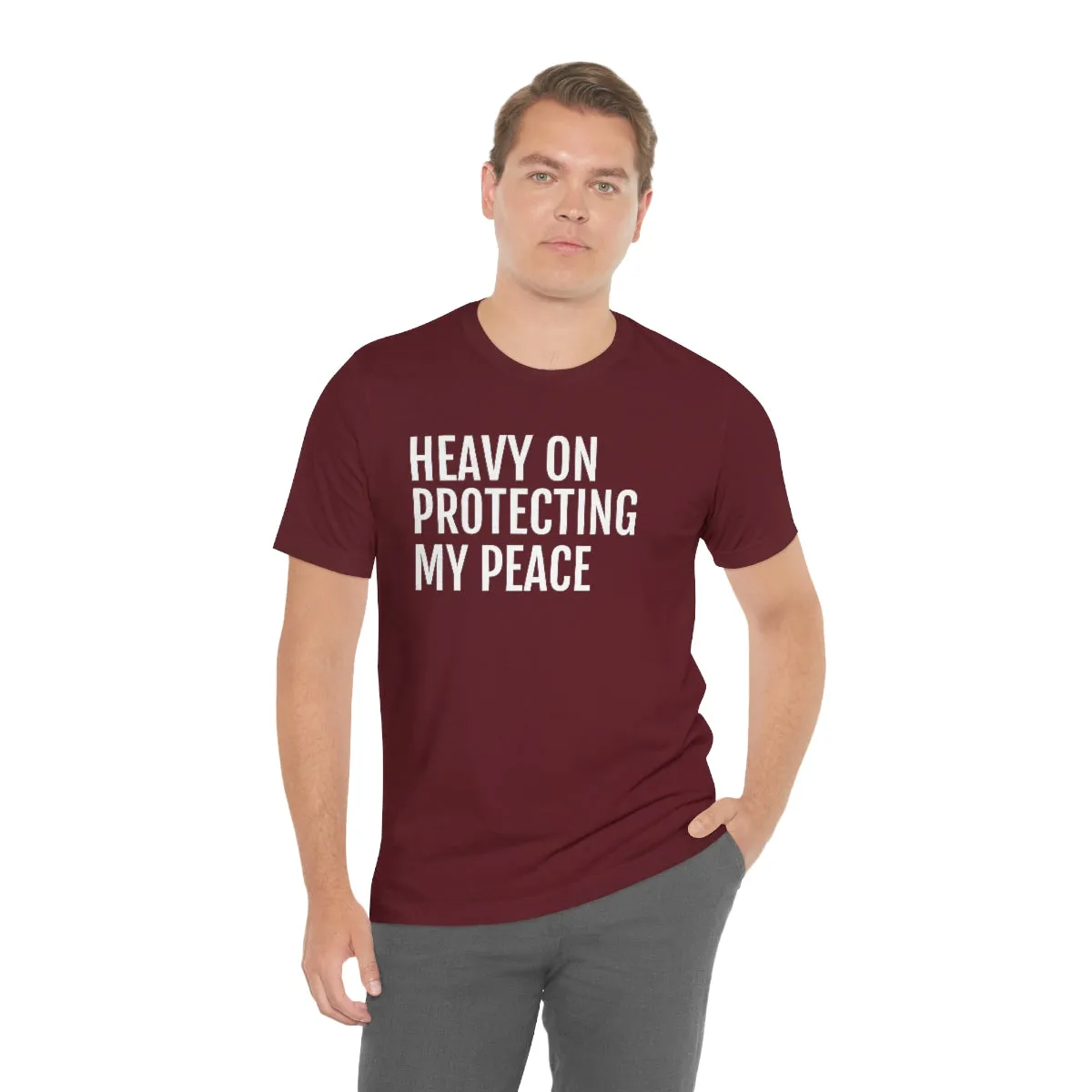 Protecting my Peace - Unisex Jersey Short Sleeve Tee