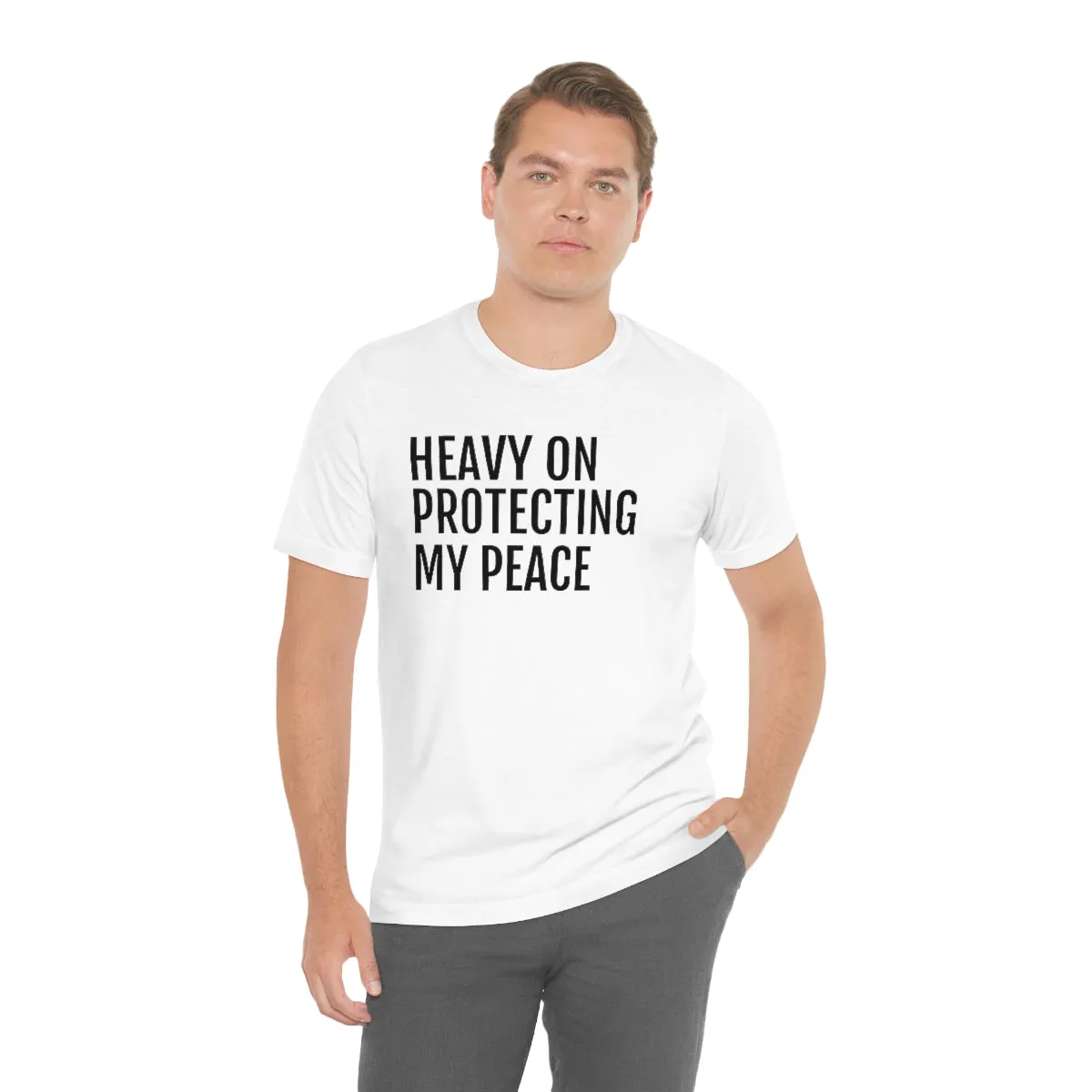 Protecting my Peace - Unisex Jersey Short Sleeve Tee