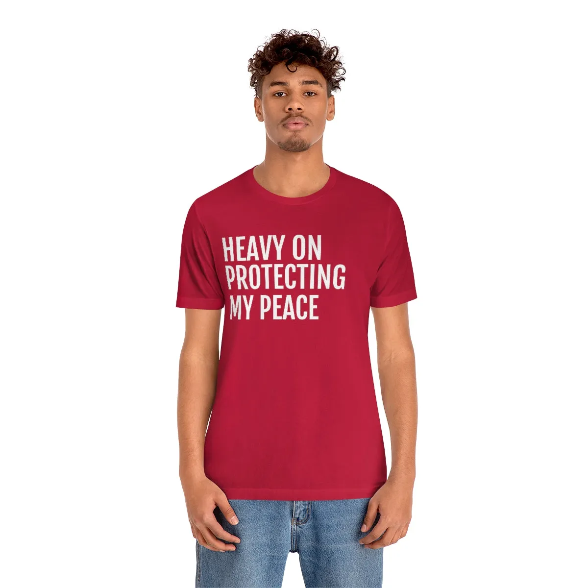 Protecting my Peace - Unisex Jersey Short Sleeve Tee
