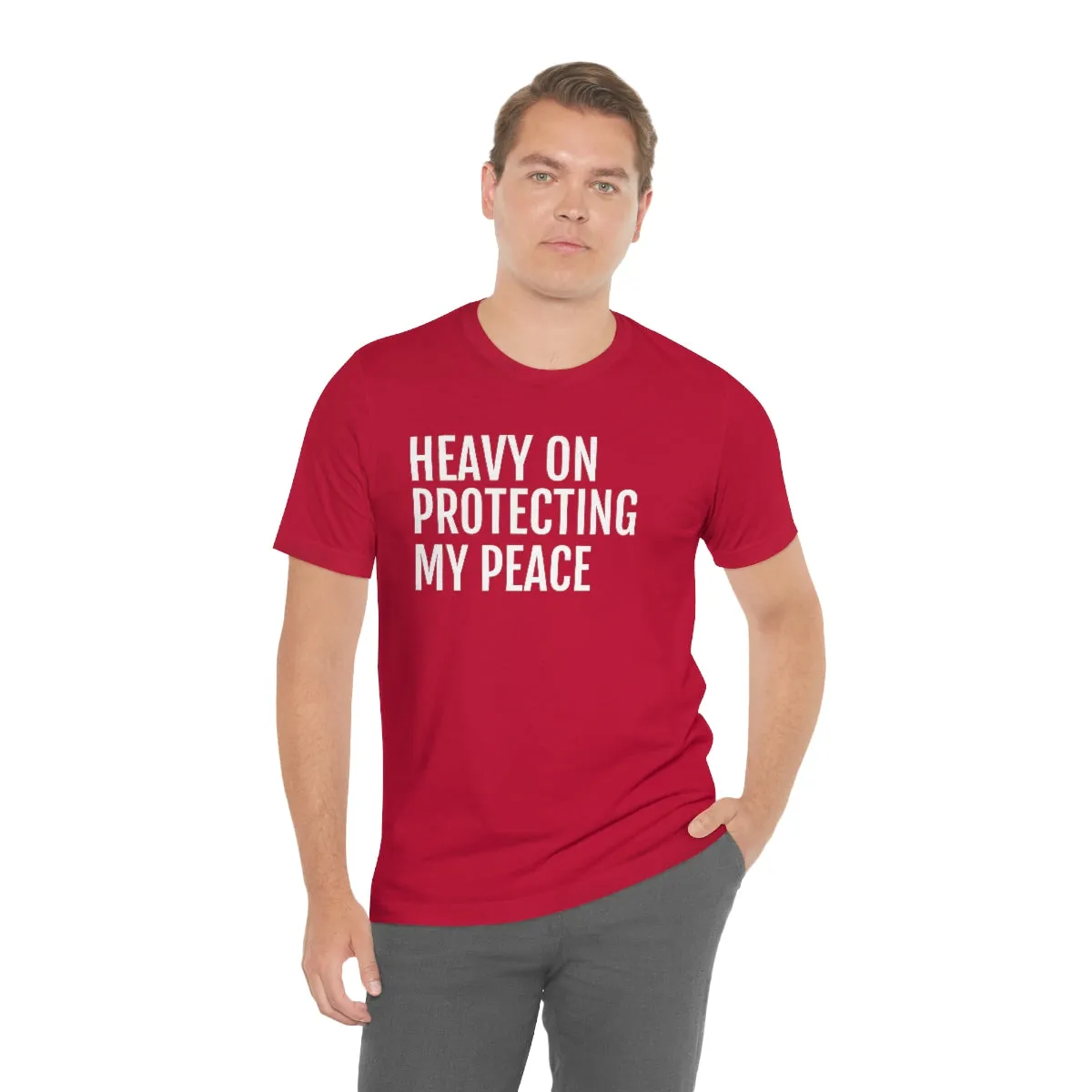 Protecting my Peace - Unisex Jersey Short Sleeve Tee