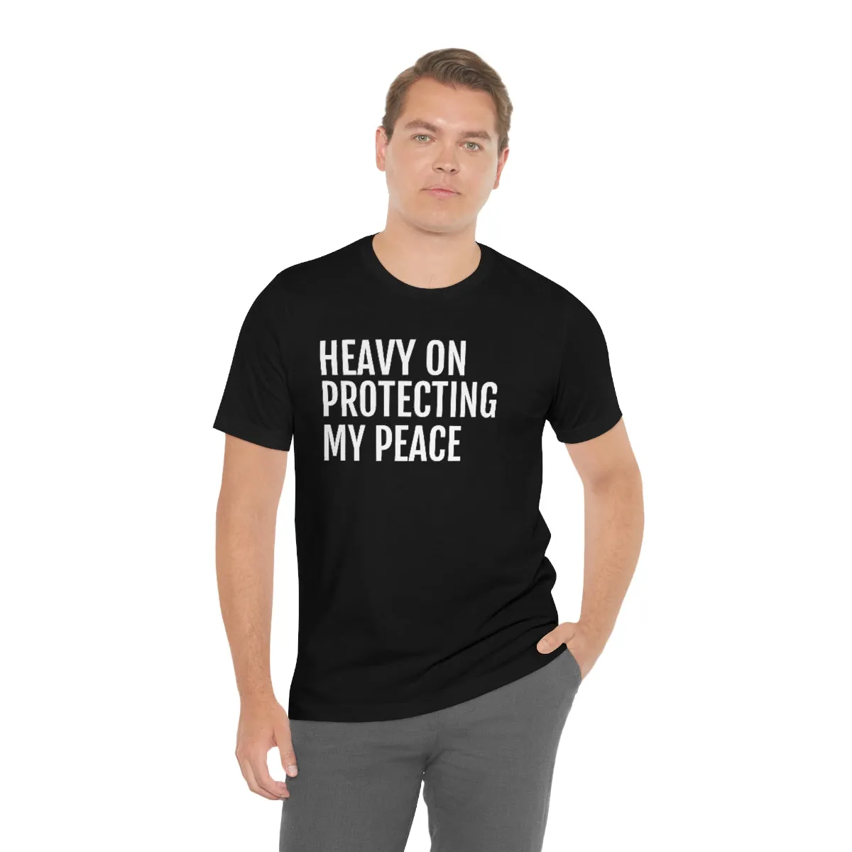 Protecting my Peace - Unisex Jersey Short Sleeve Tee