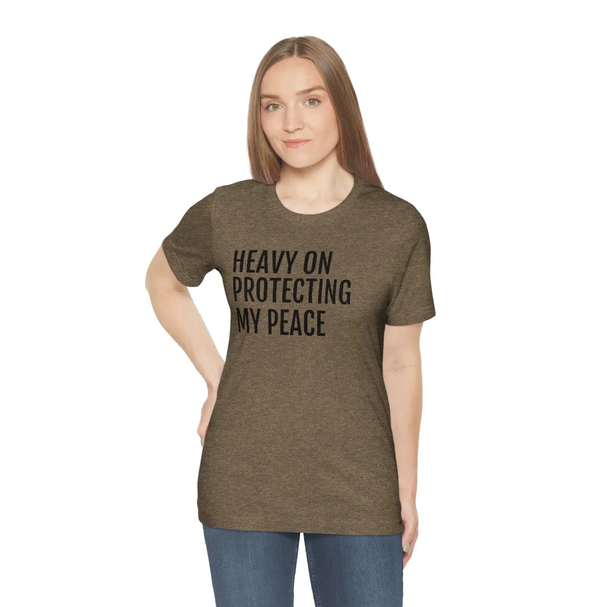 Protecting my Peace - Unisex Jersey Short Sleeve Tee