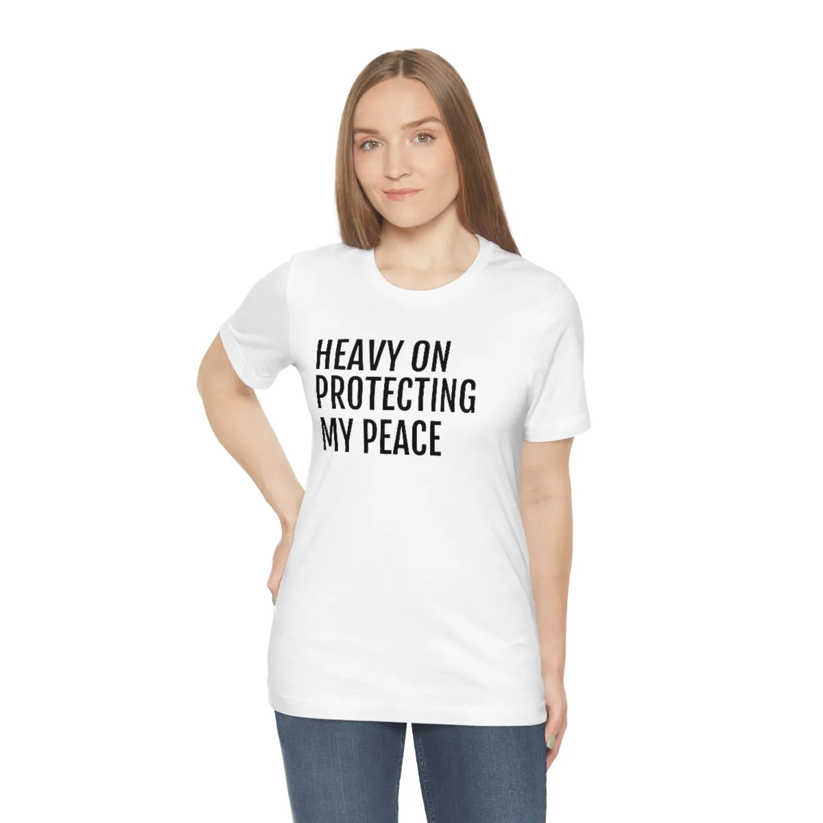 Protecting my Peace - Unisex Jersey Short Sleeve Tee