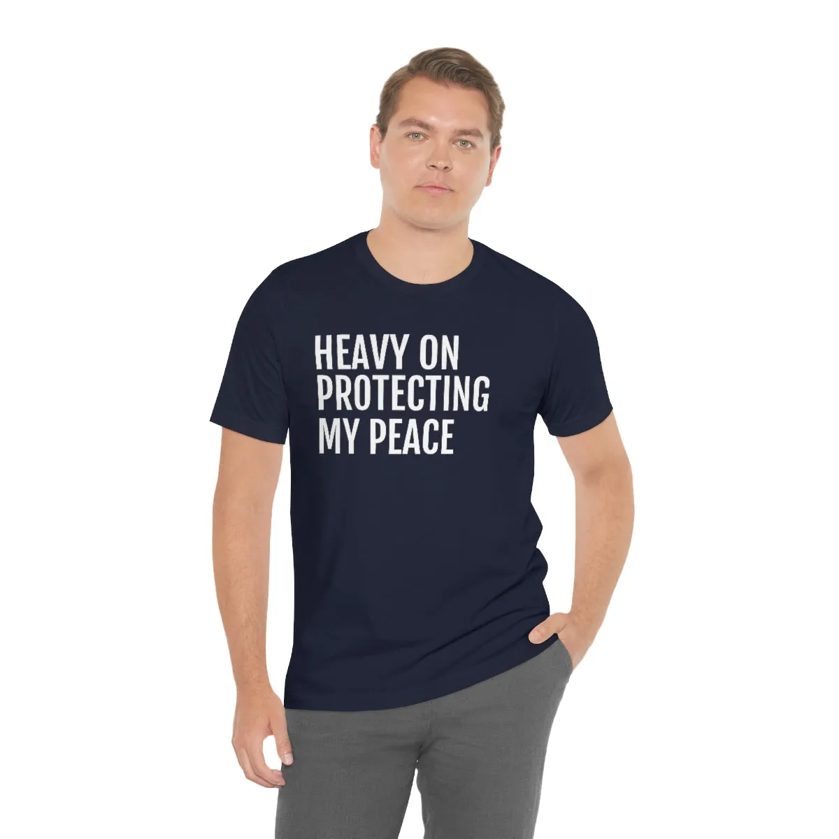 Protecting my Peace - Unisex Jersey Short Sleeve Tee
