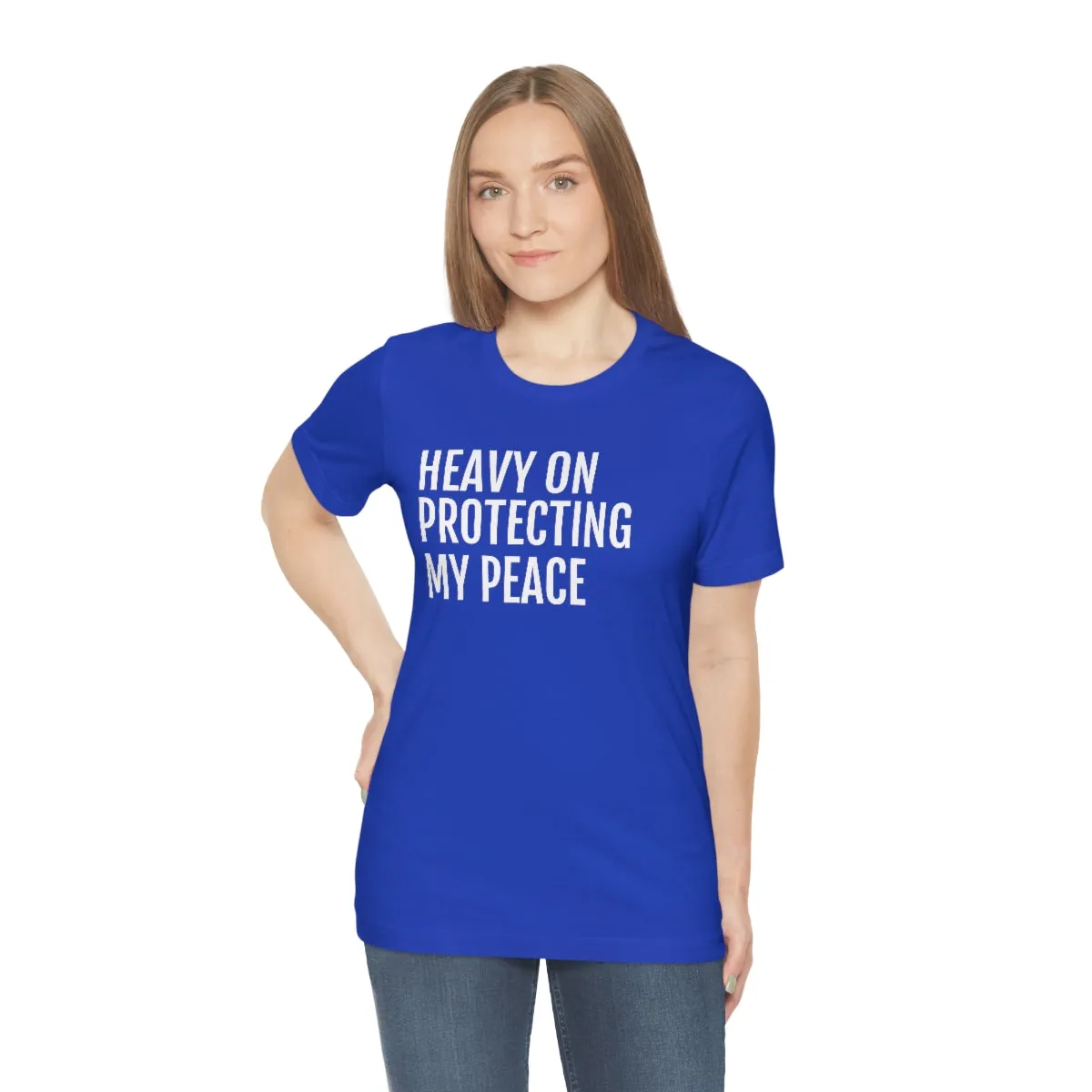 Protecting my Peace - Unisex Jersey Short Sleeve Tee