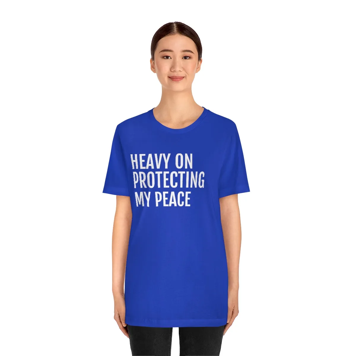 Protecting my Peace - Unisex Jersey Short Sleeve Tee
