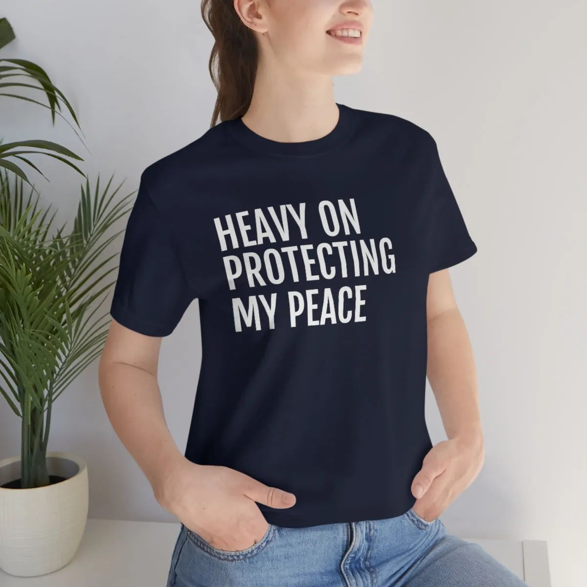 Protecting my Peace - Unisex Jersey Short Sleeve Tee