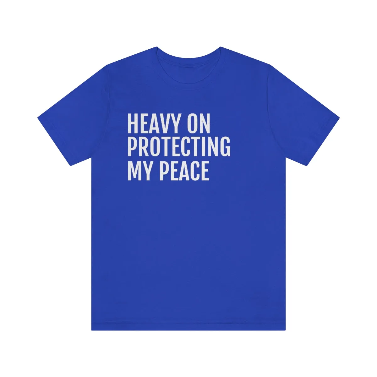 Protecting my Peace - Unisex Jersey Short Sleeve Tee