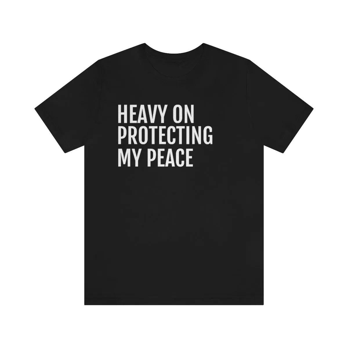 Protecting my Peace - Unisex Jersey Short Sleeve Tee