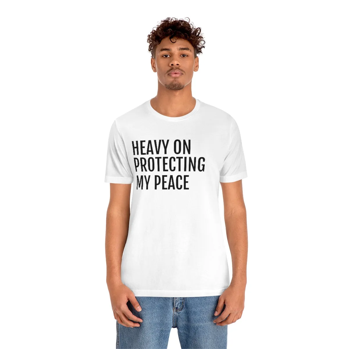 Protecting my Peace - Unisex Jersey Short Sleeve Tee