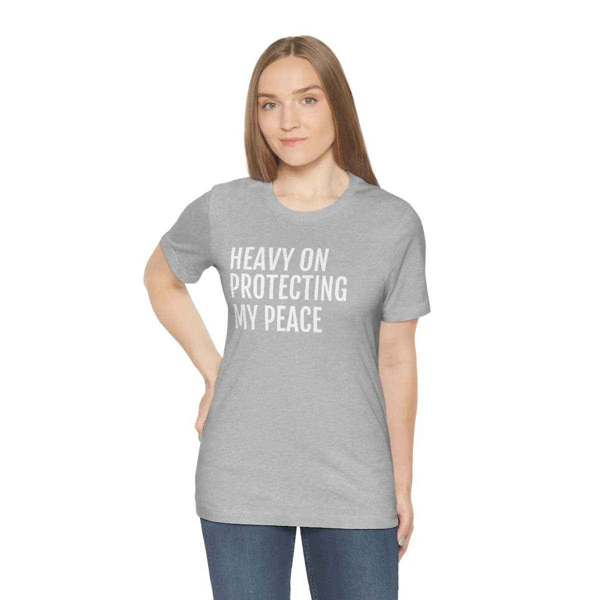 Protecting my Peace - Unisex Jersey Short Sleeve Tee