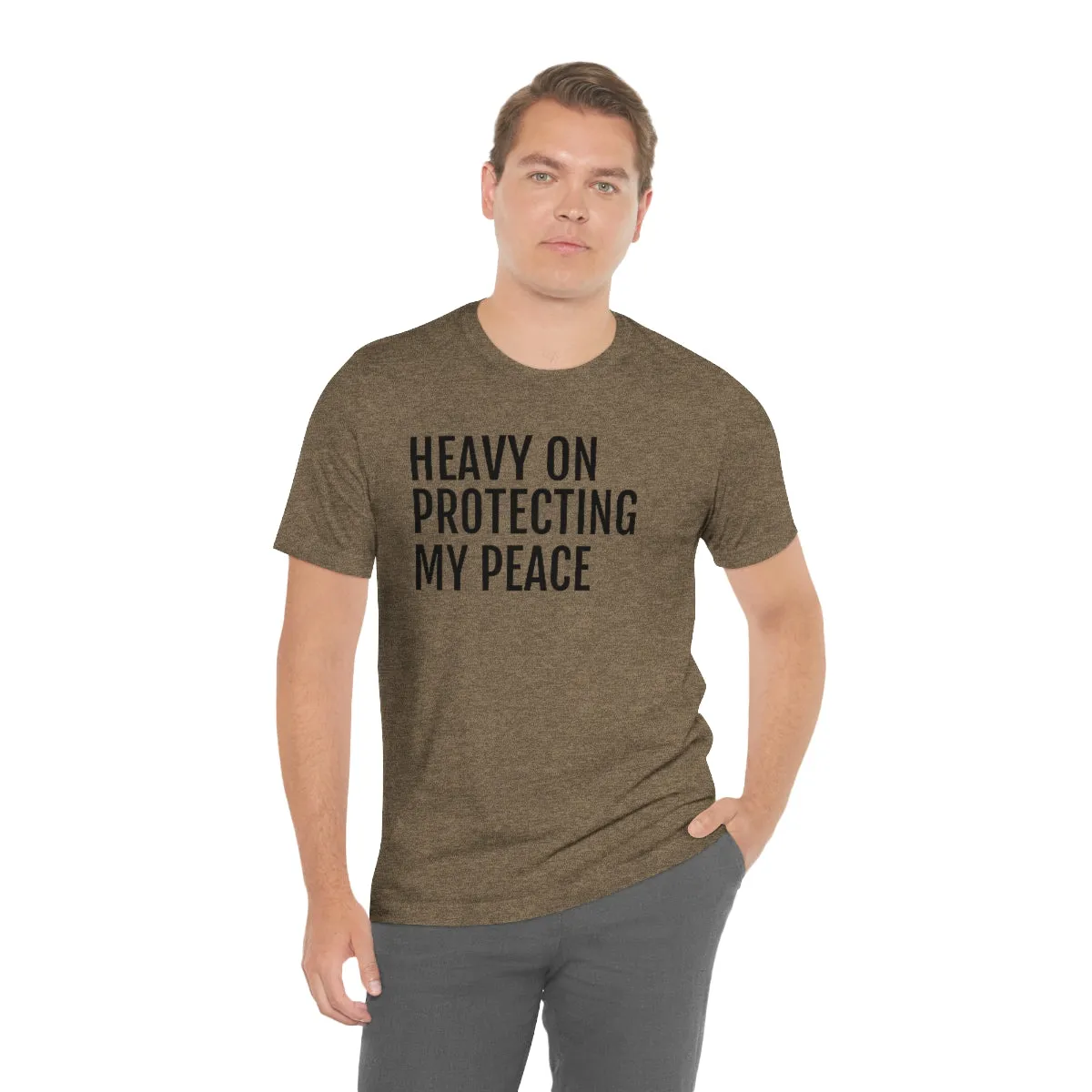 Protecting my Peace - Unisex Jersey Short Sleeve Tee