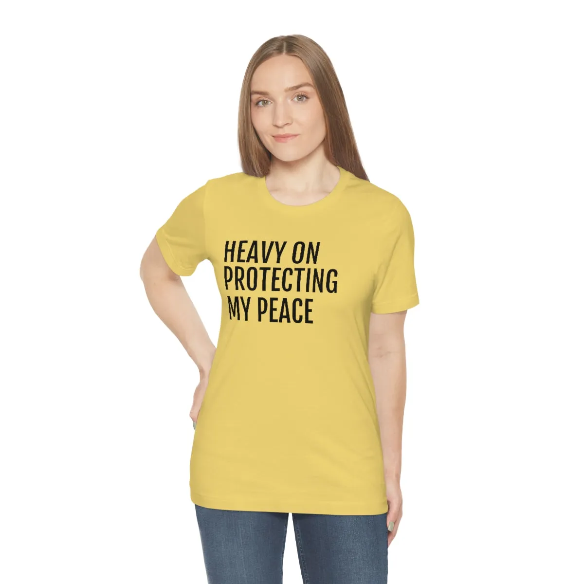 Protecting my Peace - Unisex Jersey Short Sleeve Tee