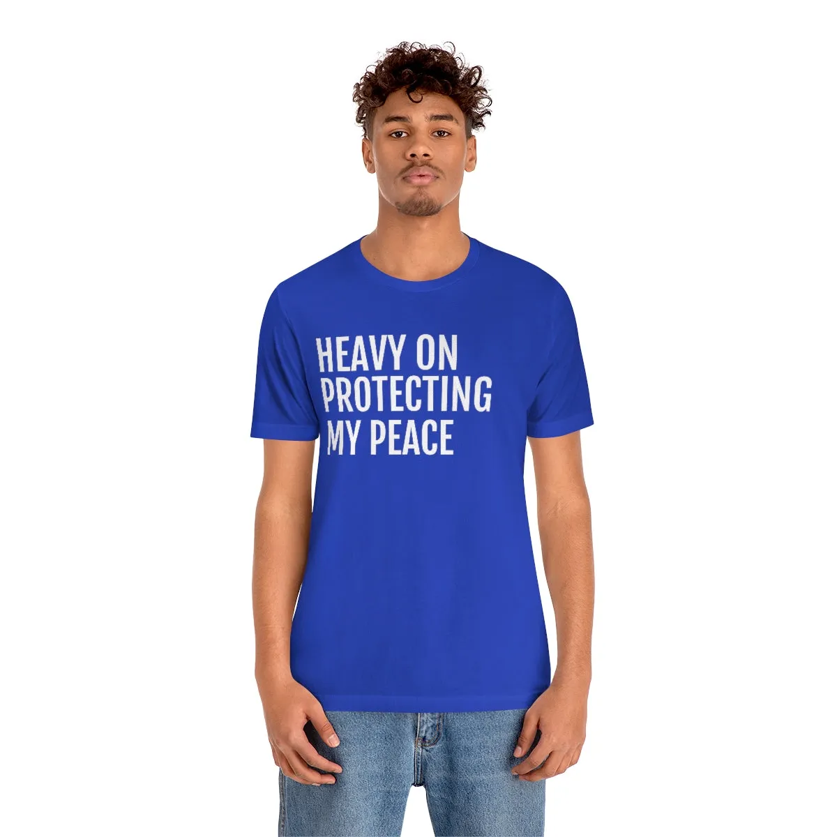 Protecting my Peace - Unisex Jersey Short Sleeve Tee