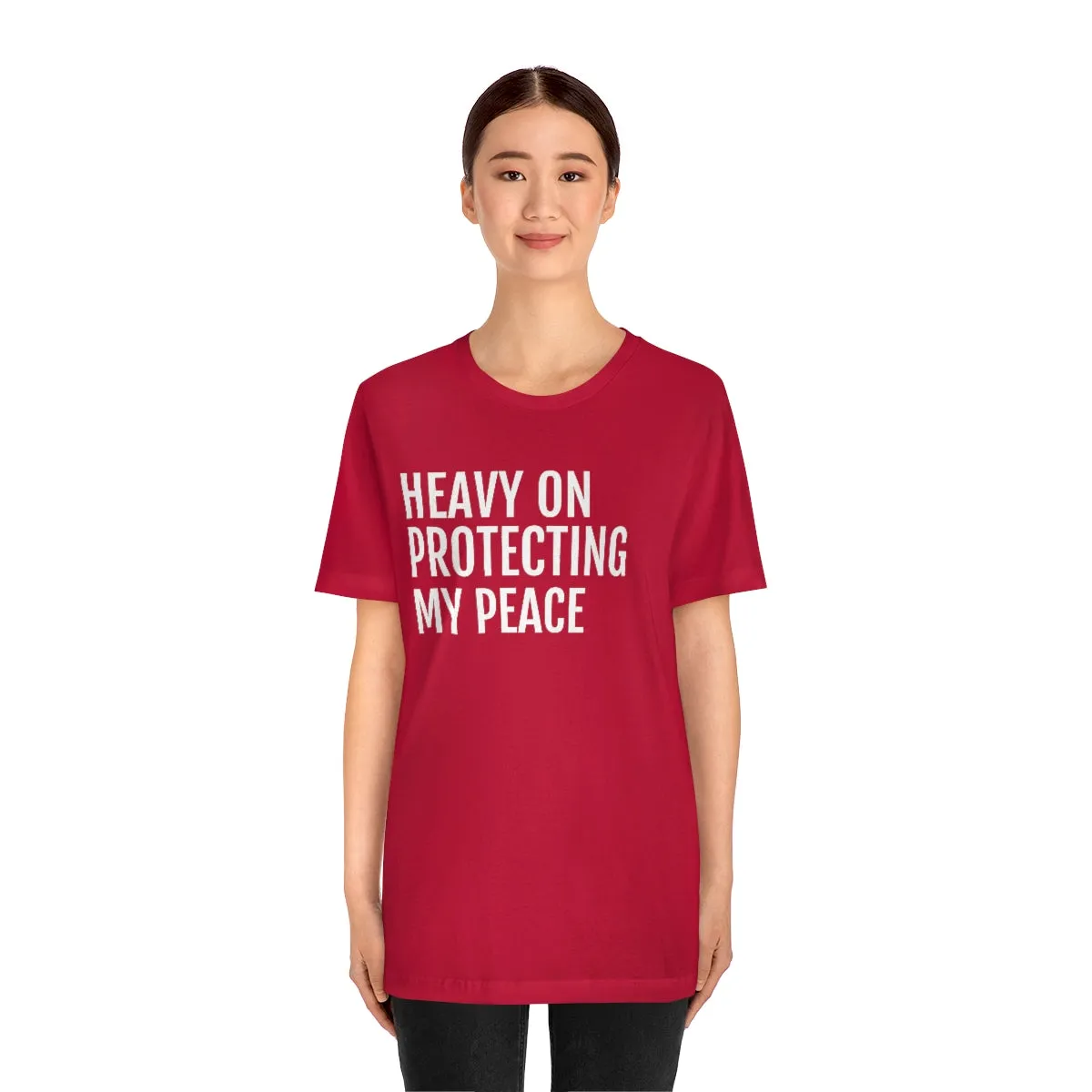 Protecting my Peace - Unisex Jersey Short Sleeve Tee