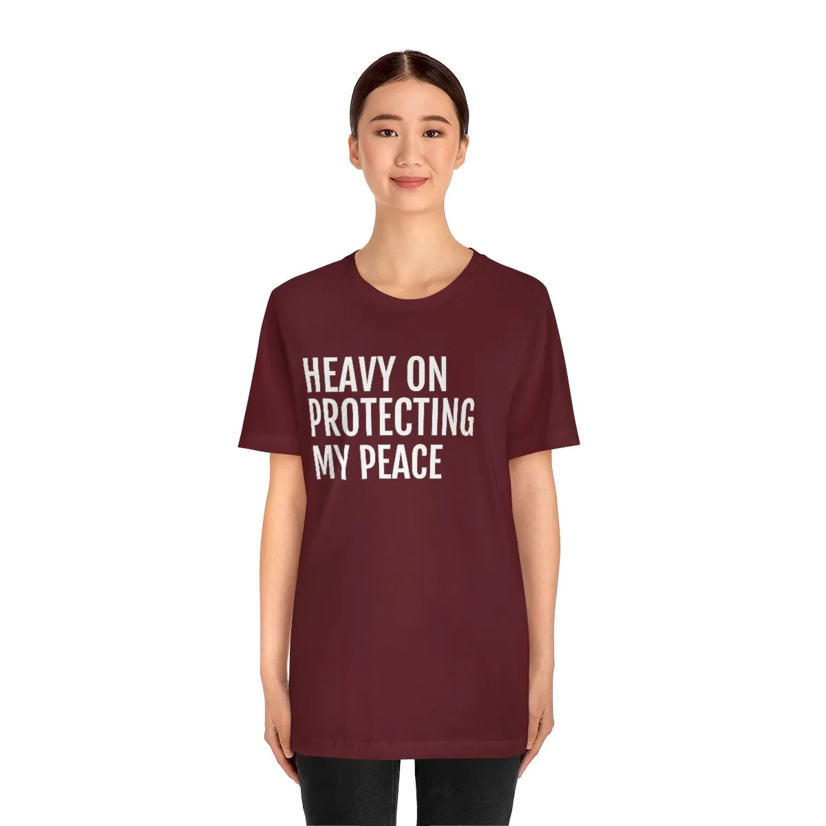 Protecting my Peace - Unisex Jersey Short Sleeve Tee