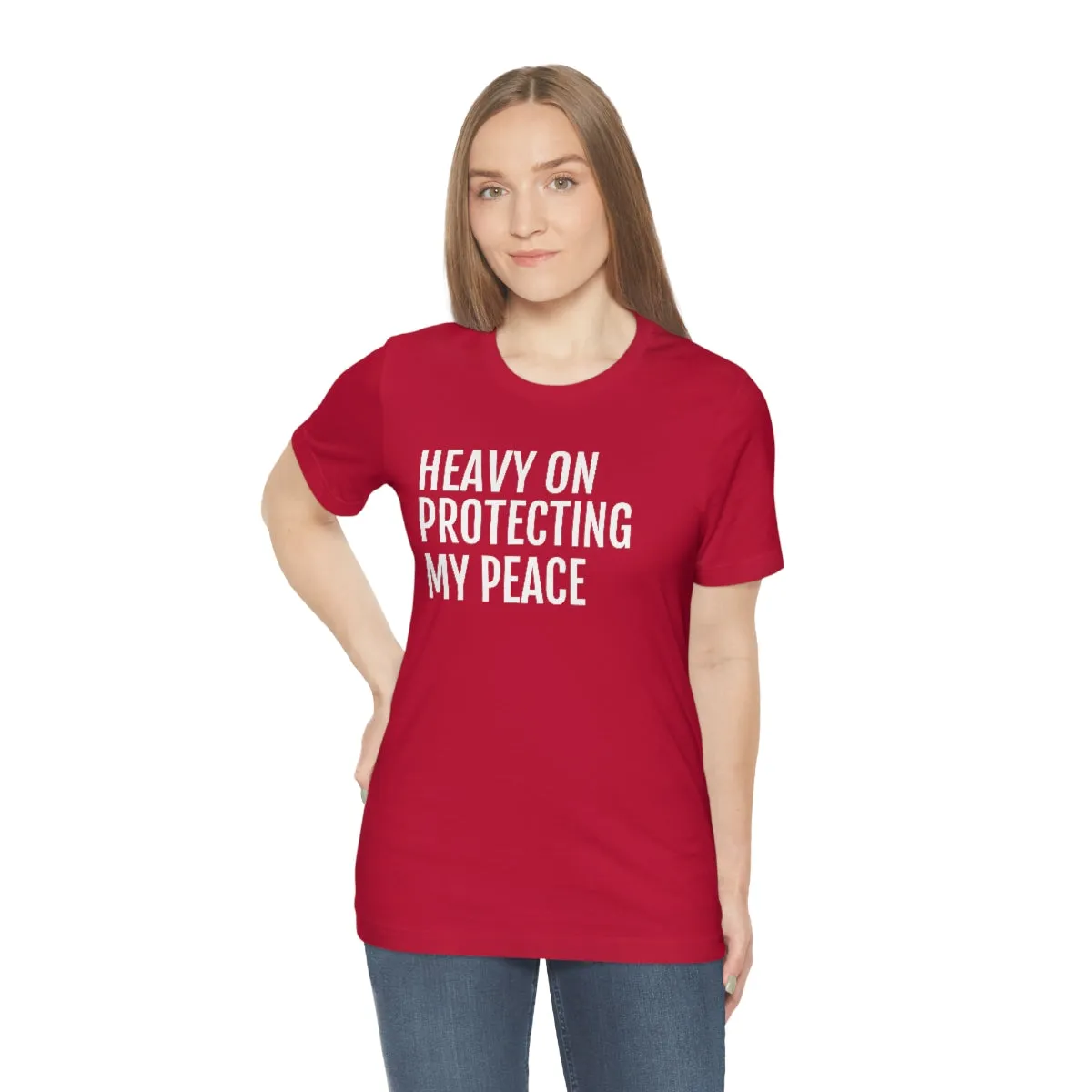Protecting my Peace - Unisex Jersey Short Sleeve Tee