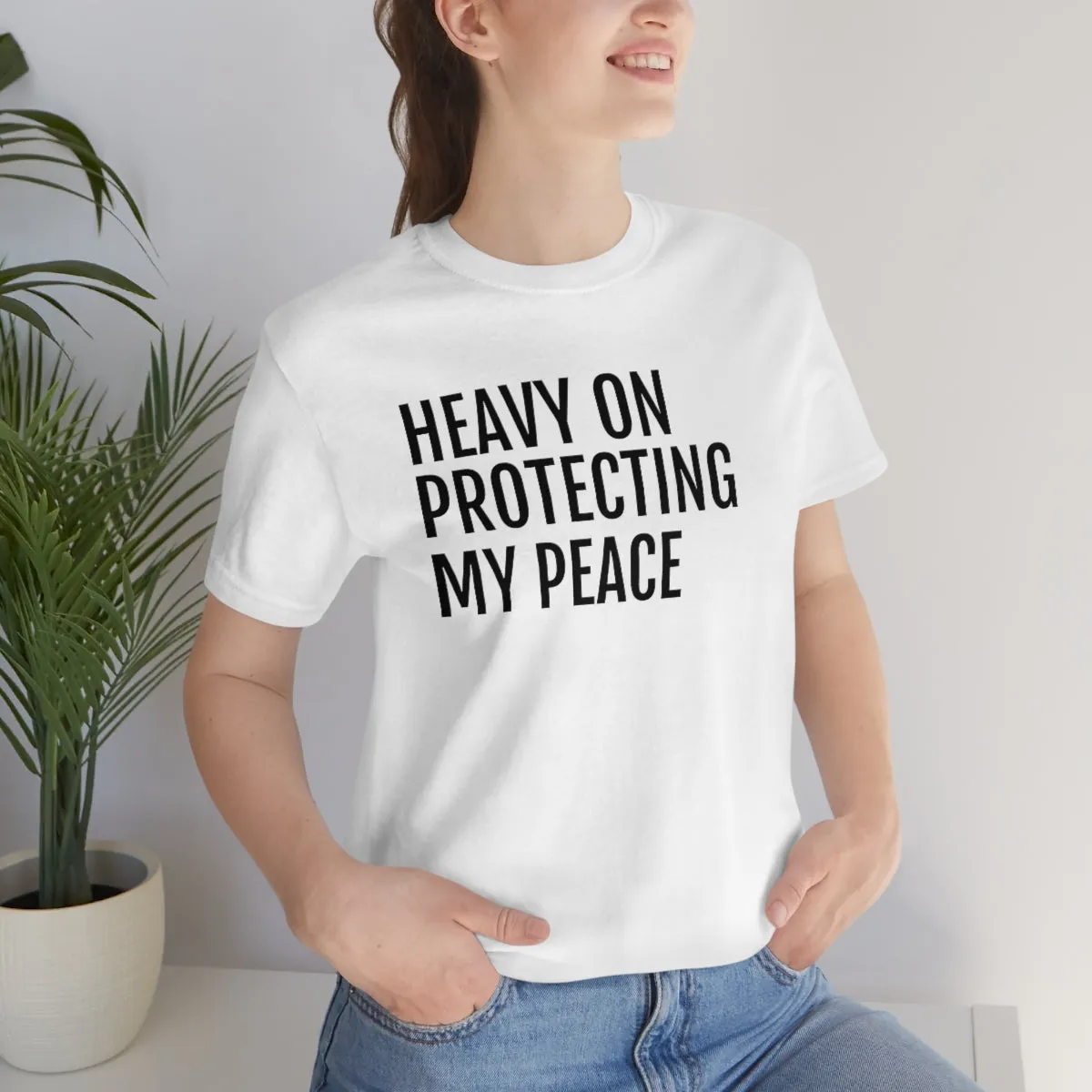 Protecting my Peace - Unisex Jersey Short Sleeve Tee