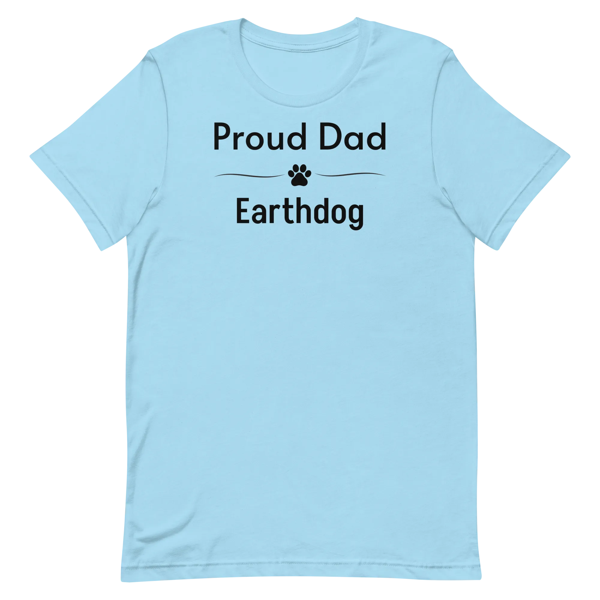 Proud Earthdog Dad T-Shirts - Light