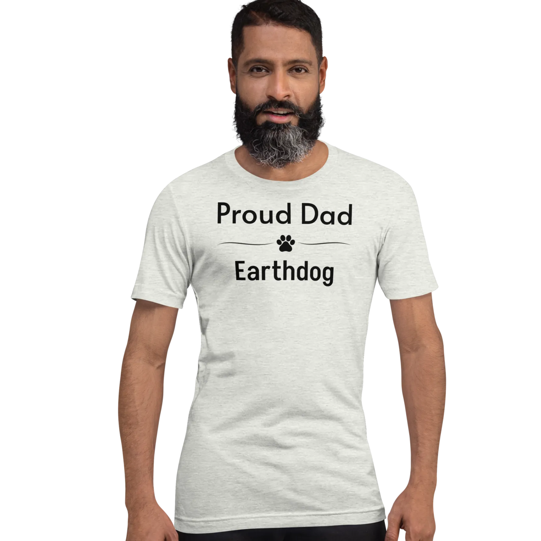 Proud Earthdog Dad T-Shirts - Light