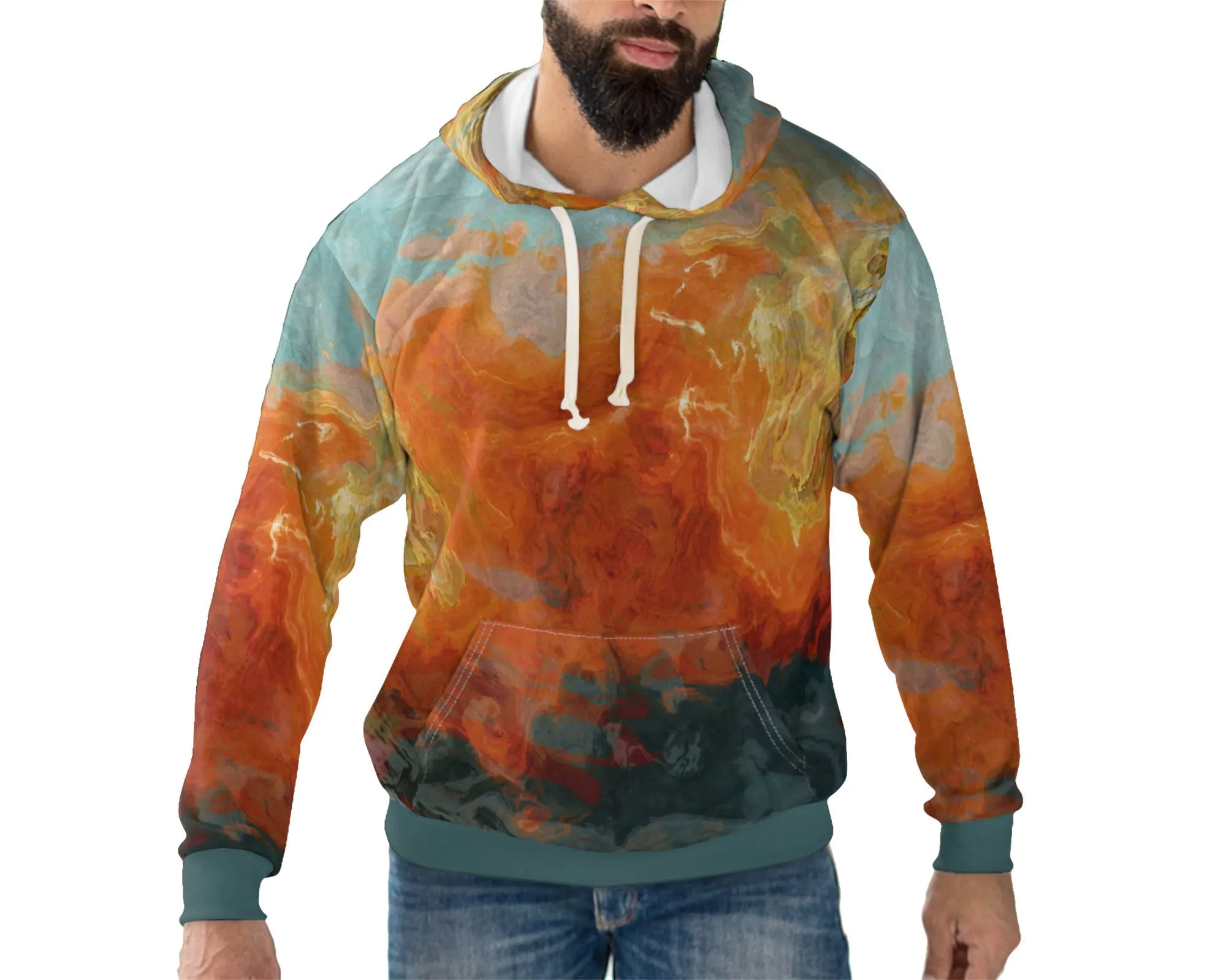 Pullover Hoodie, Electric