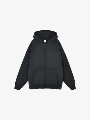 PURE COTTON FRAYED HOODIE