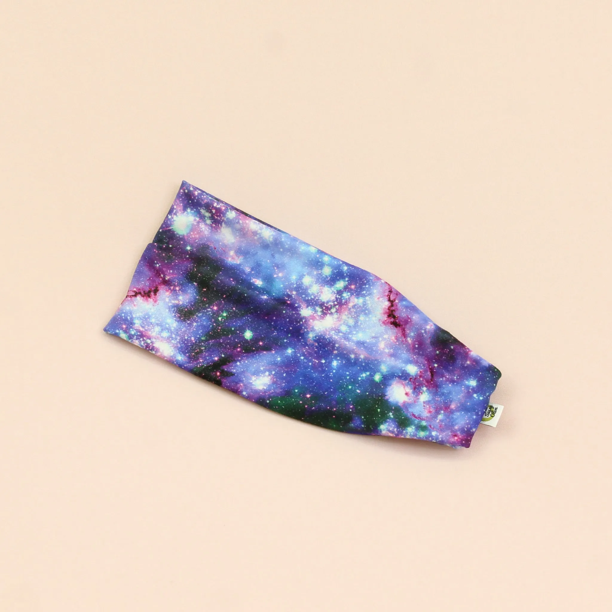 Purple Galaxy Stretch Headband