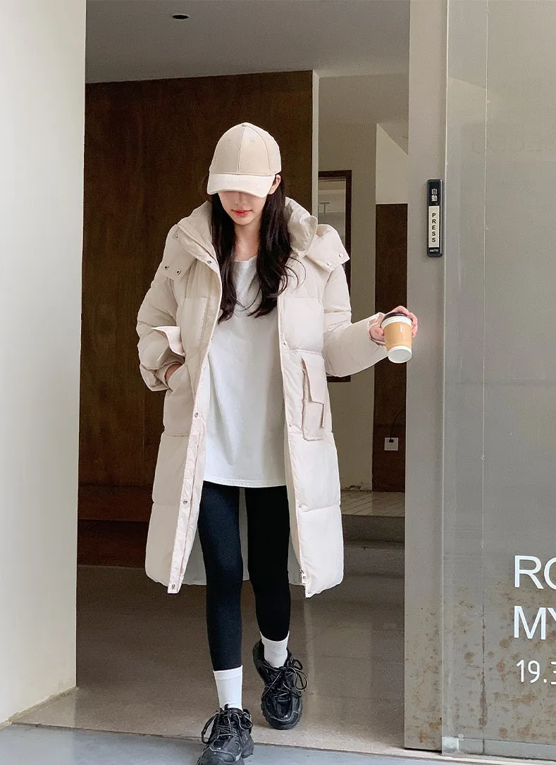 Quilted Full Zip Puffer Coat
