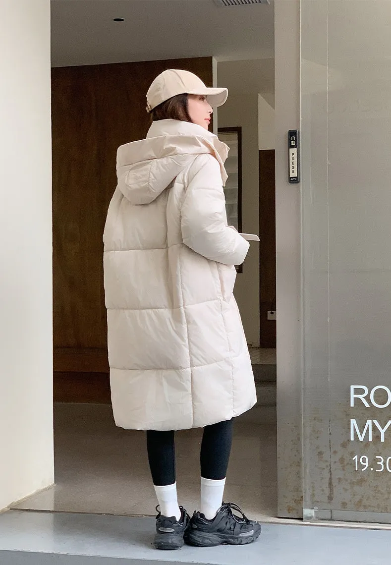 Quilted Full Zip Puffer Coat