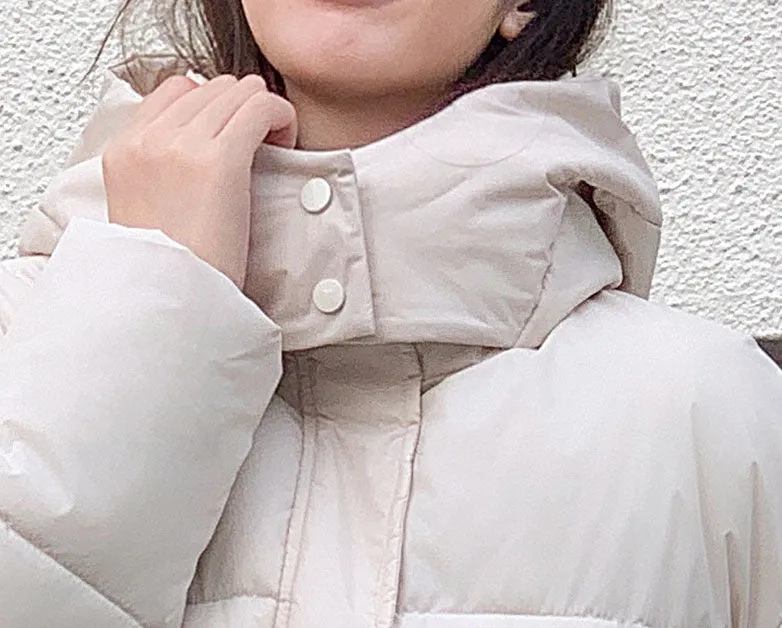 Quilted Full Zip Puffer Coat