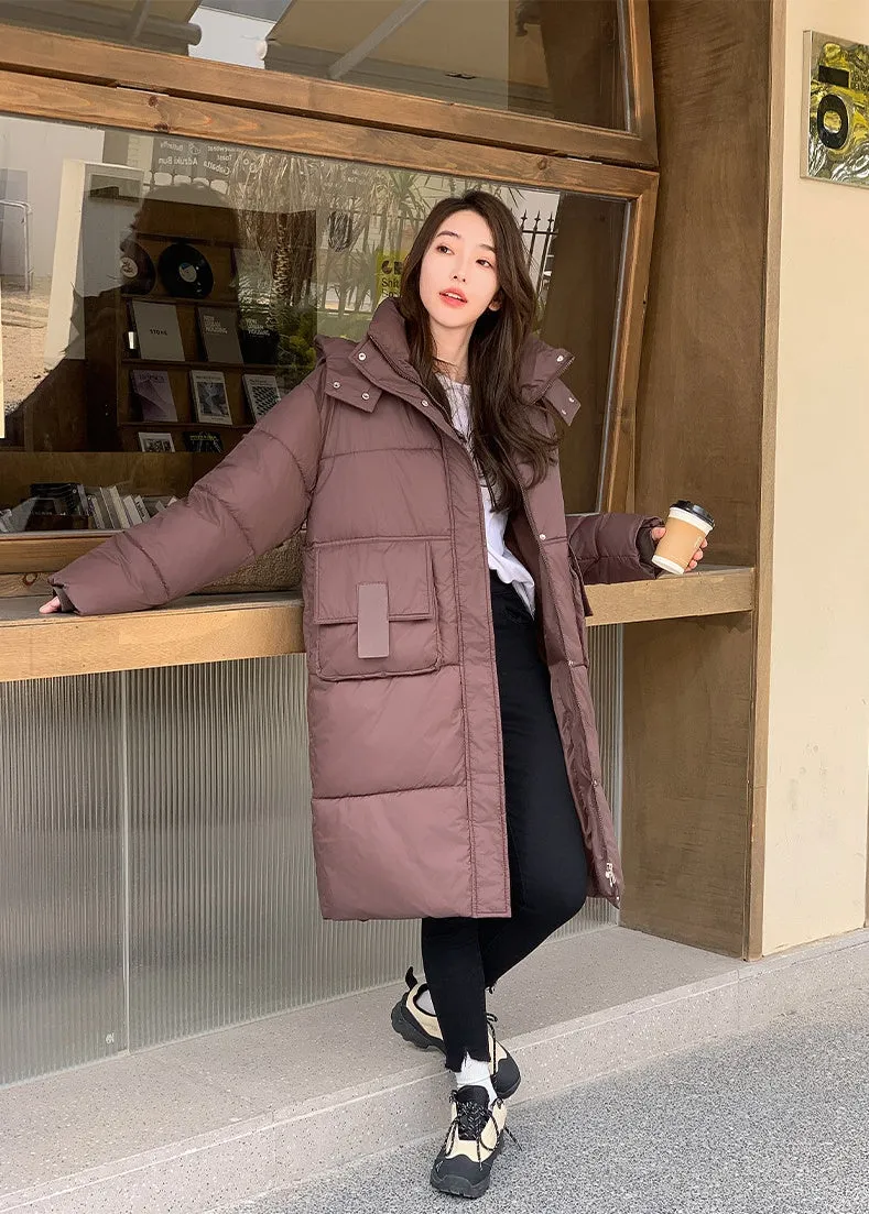 Quilted Full Zip Puffer Coat
