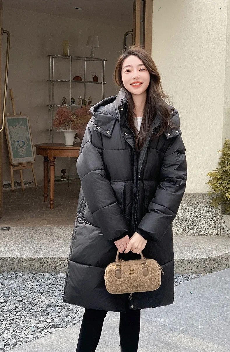 Quilted Full Zip Puffer Coat