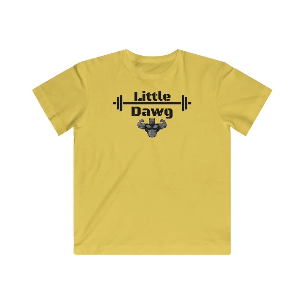 "Little Dog" Kids Workout Tee