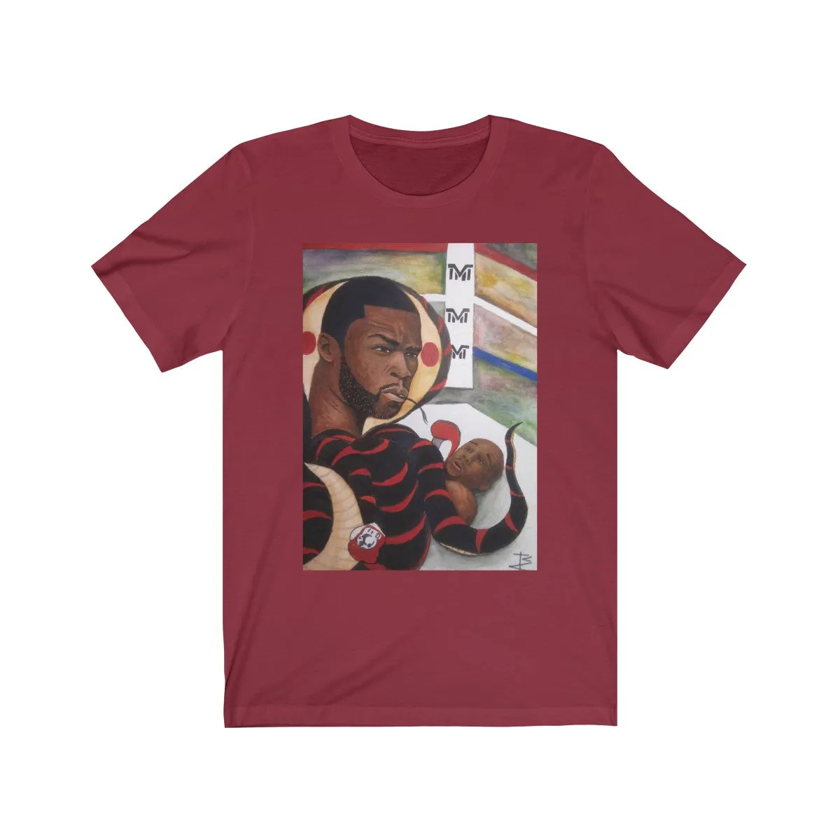 "Mayweather vs 50 Snake" Unisex T-Shirt