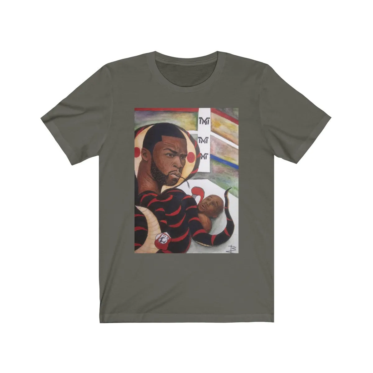"Mayweather vs 50 Snake" Unisex T-Shirt