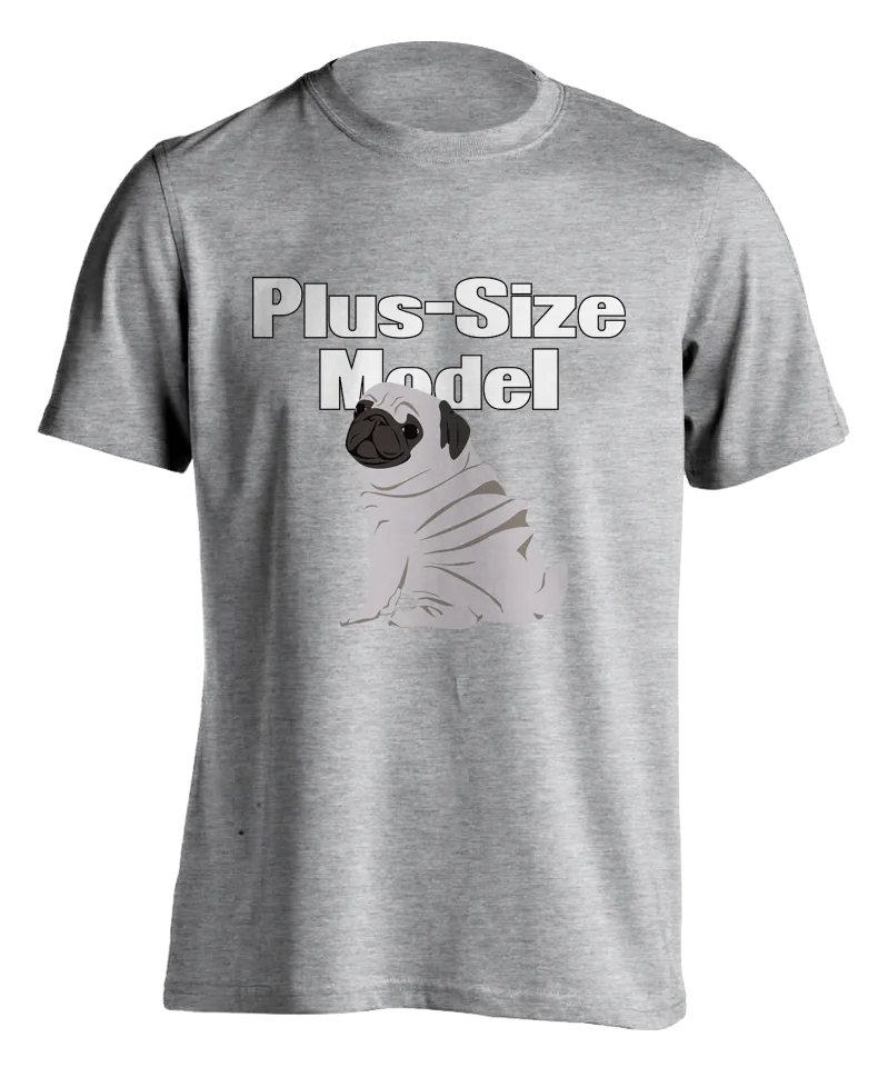 "Plus-Size Model: Doggo" T-Shirt