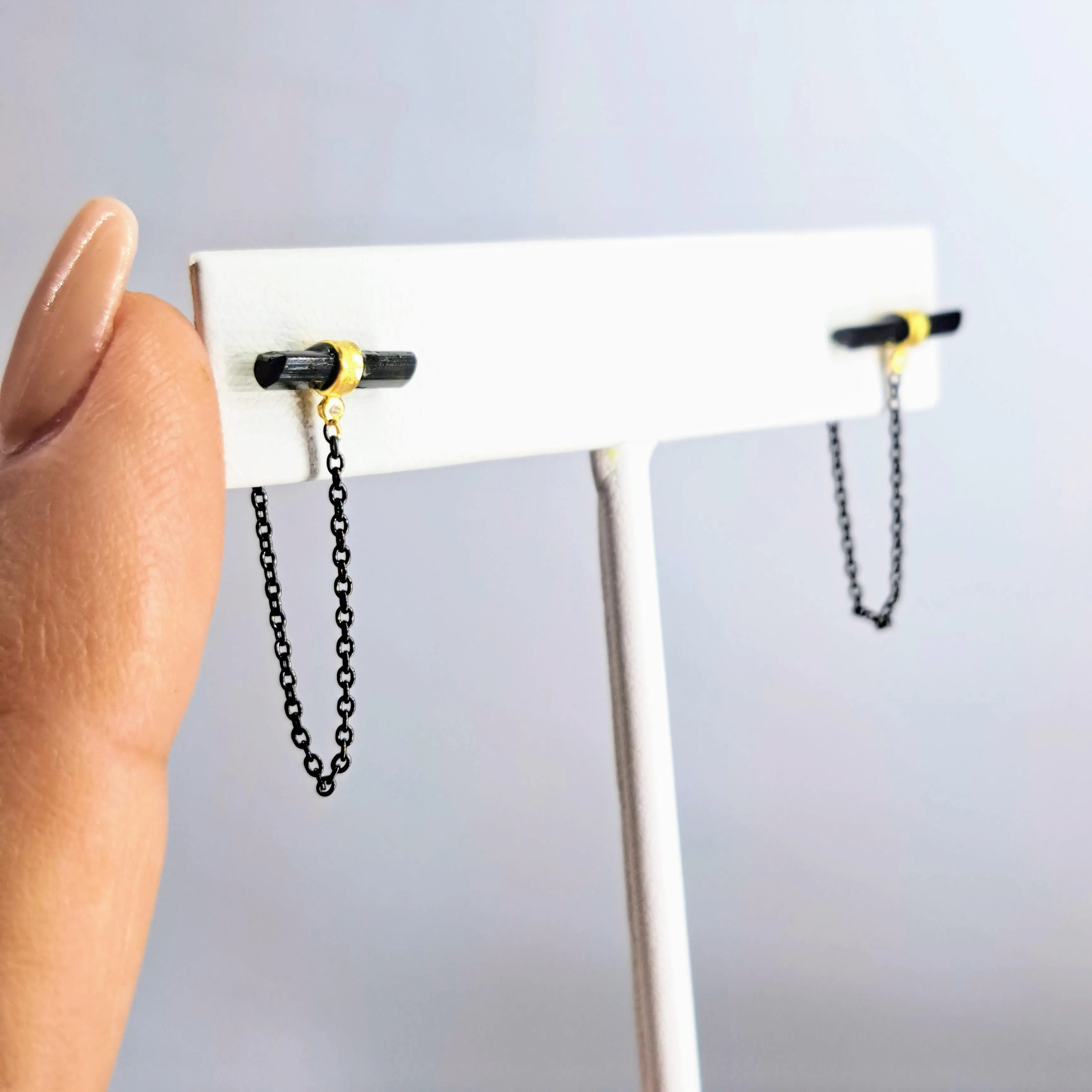 "Raisin' The Bar" 1" Stud Earrings