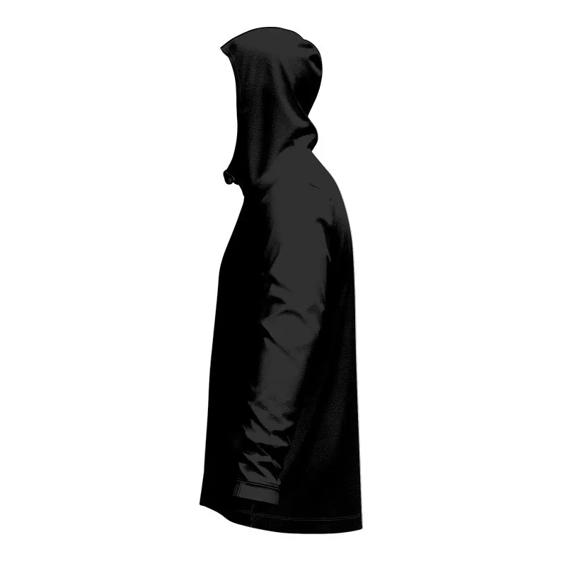 Raptors Glide SlimFit HP Tech Zip Hoodie (Black / Red)