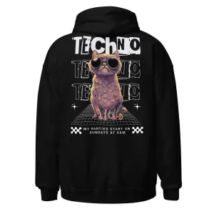 Rave Hoodie | Techno Cat | Rave Cat Wear
