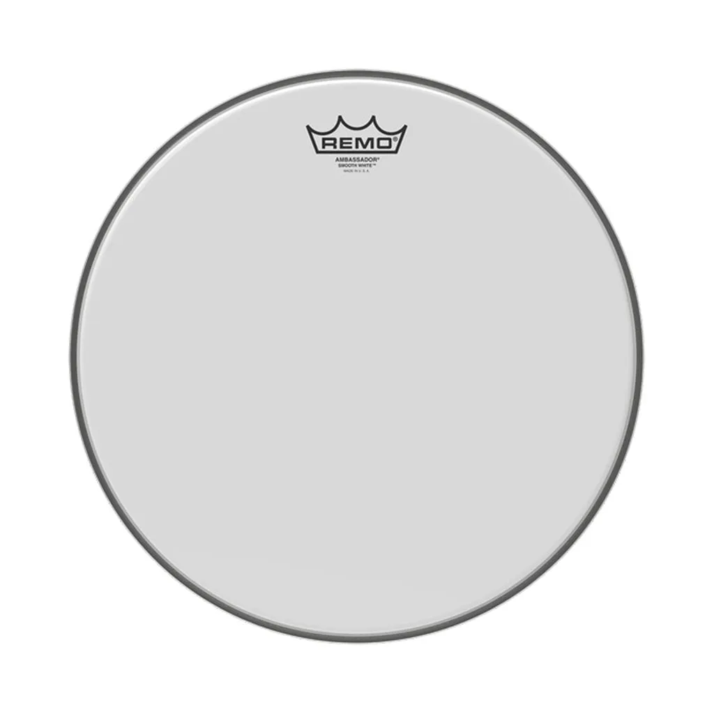Remo 18" Ambassador Smooth White - BD