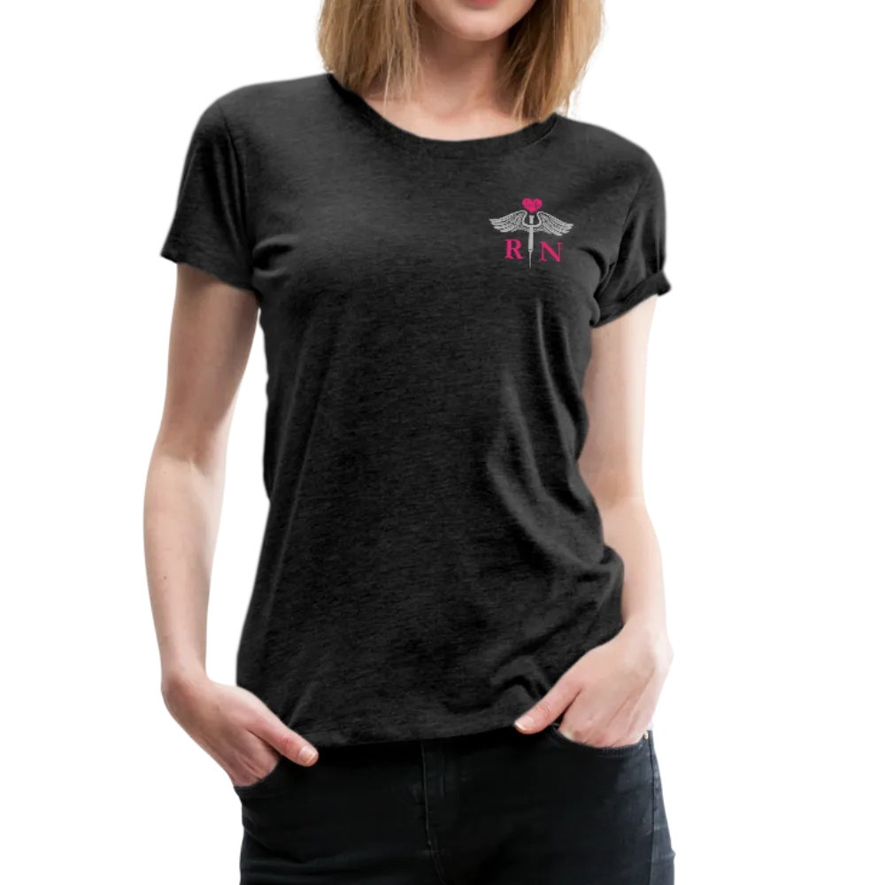 RN Nurse Flag Women’s Premium T-Shirt (CK1295) updated
