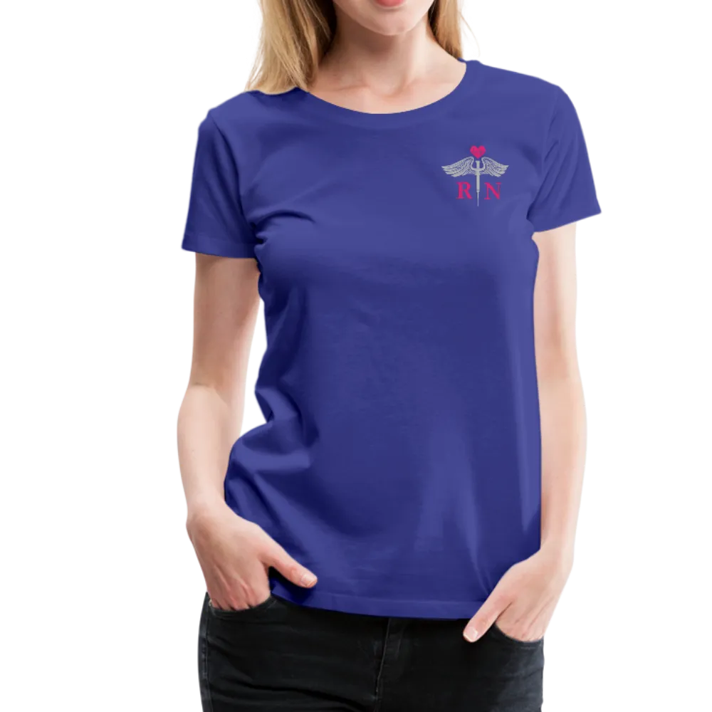 RN Nurse Flag Women’s Premium T-Shirt (CK1295) updated