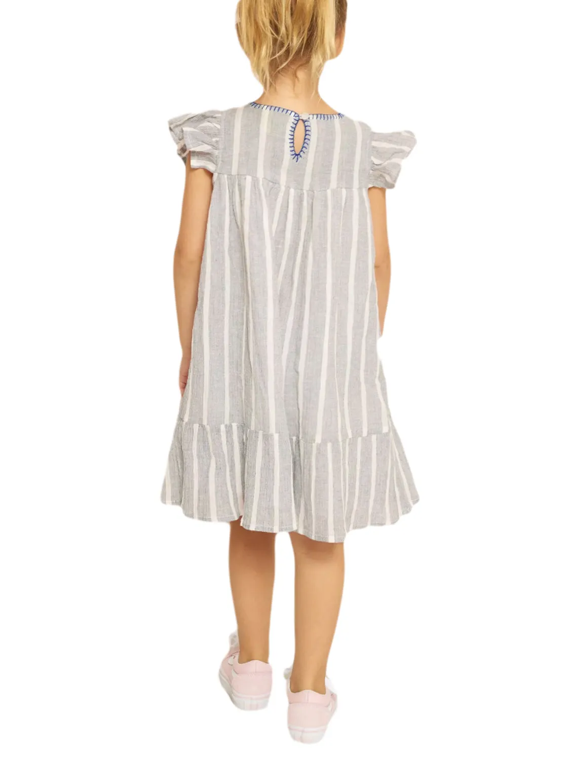 Roberta Roller Rabbit Little Girls Aimee Dress 2 Years Blue
