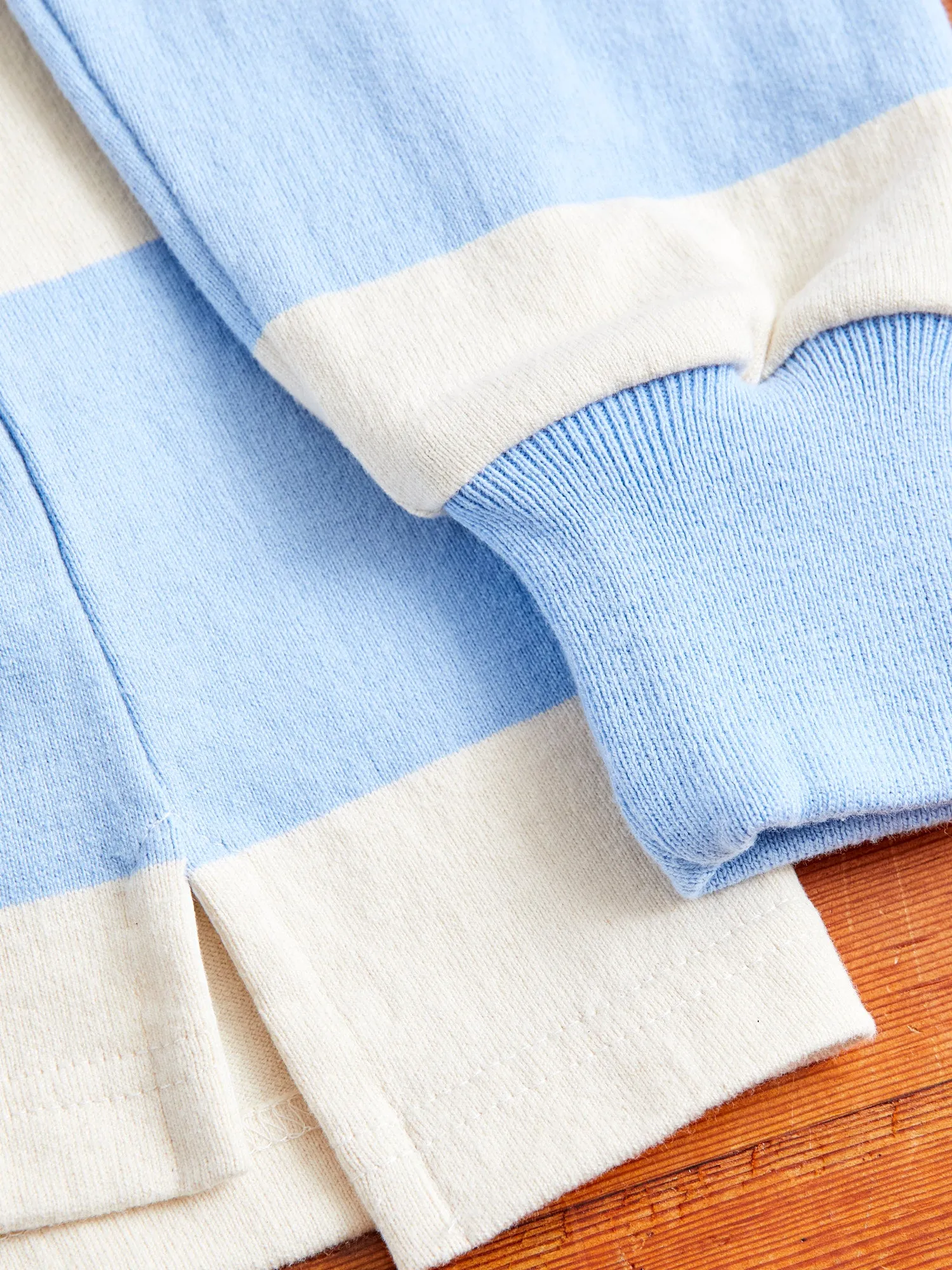 Rugby Shirt in Natural Light Blue