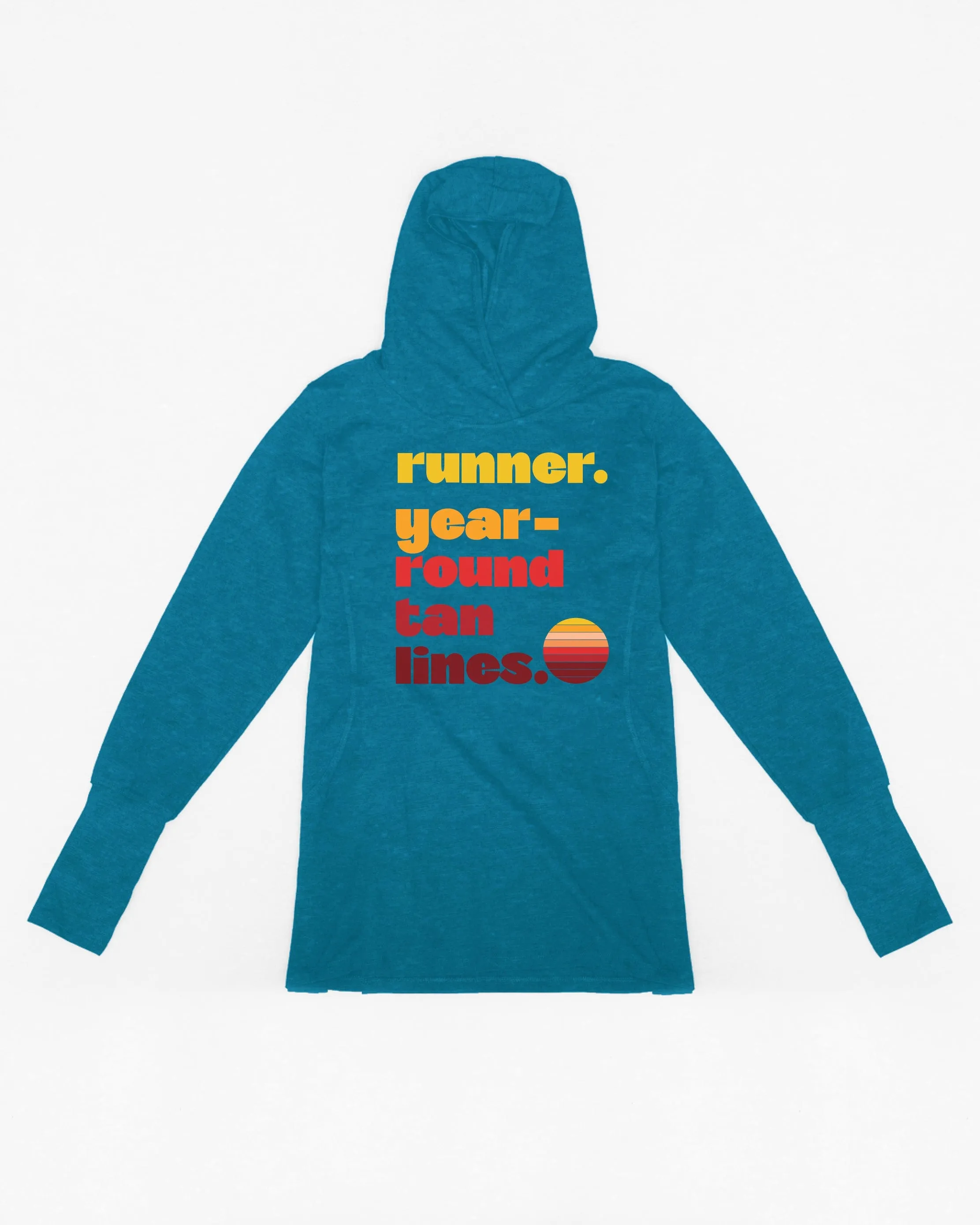 Runner. Year Round Tan Lines.