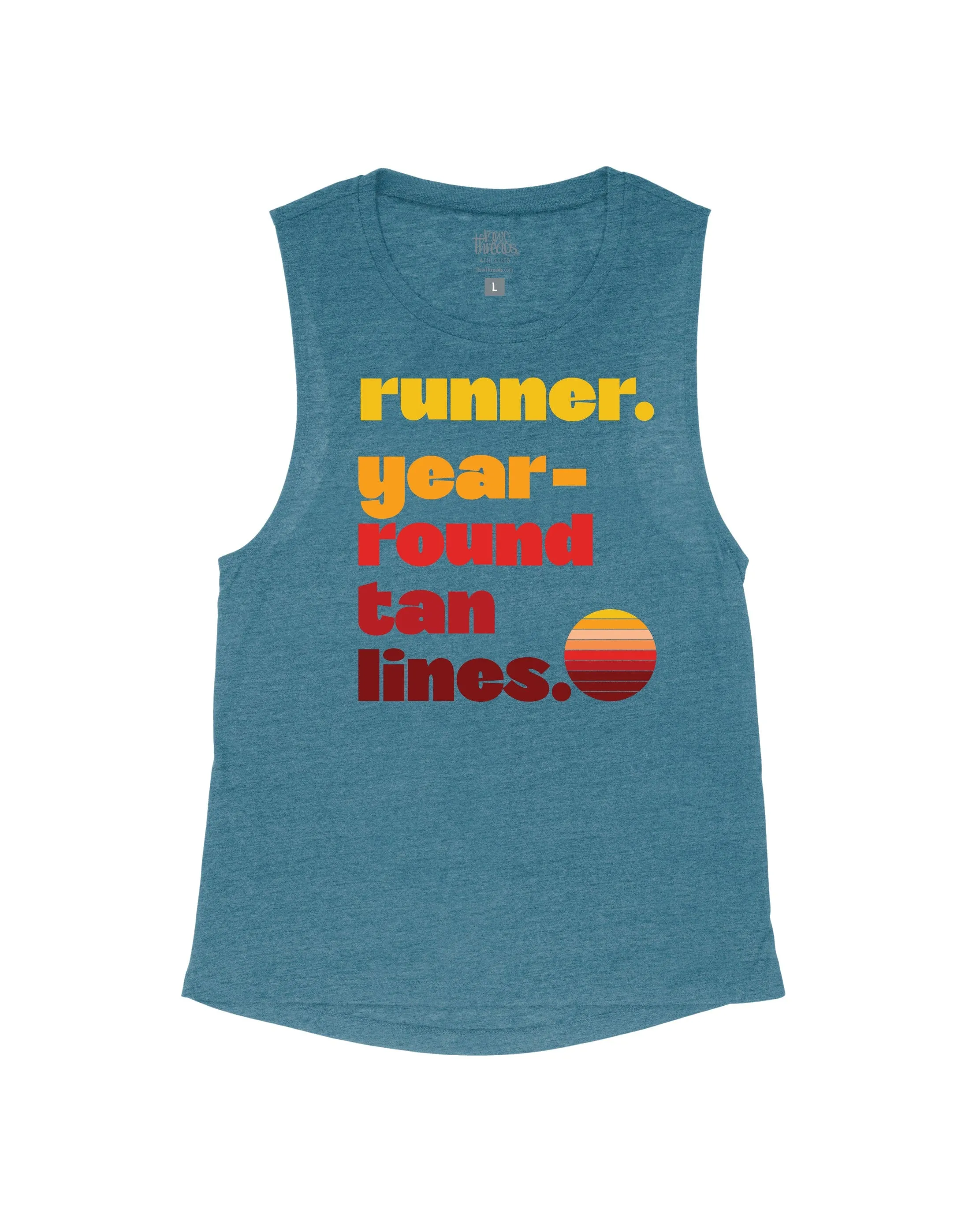 Runner. Year Round Tan Lines.